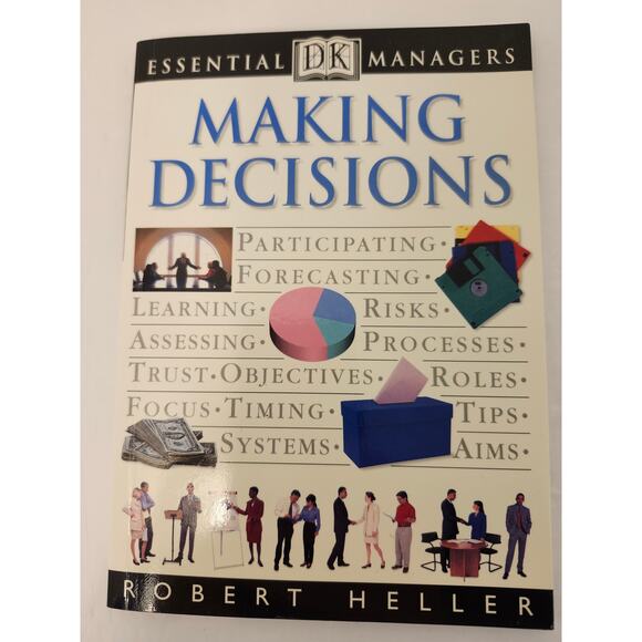 DK Publishing Essential Managers Bundle Of 2 Books Making Decisions Project Mgmt - Picture 8 of 12